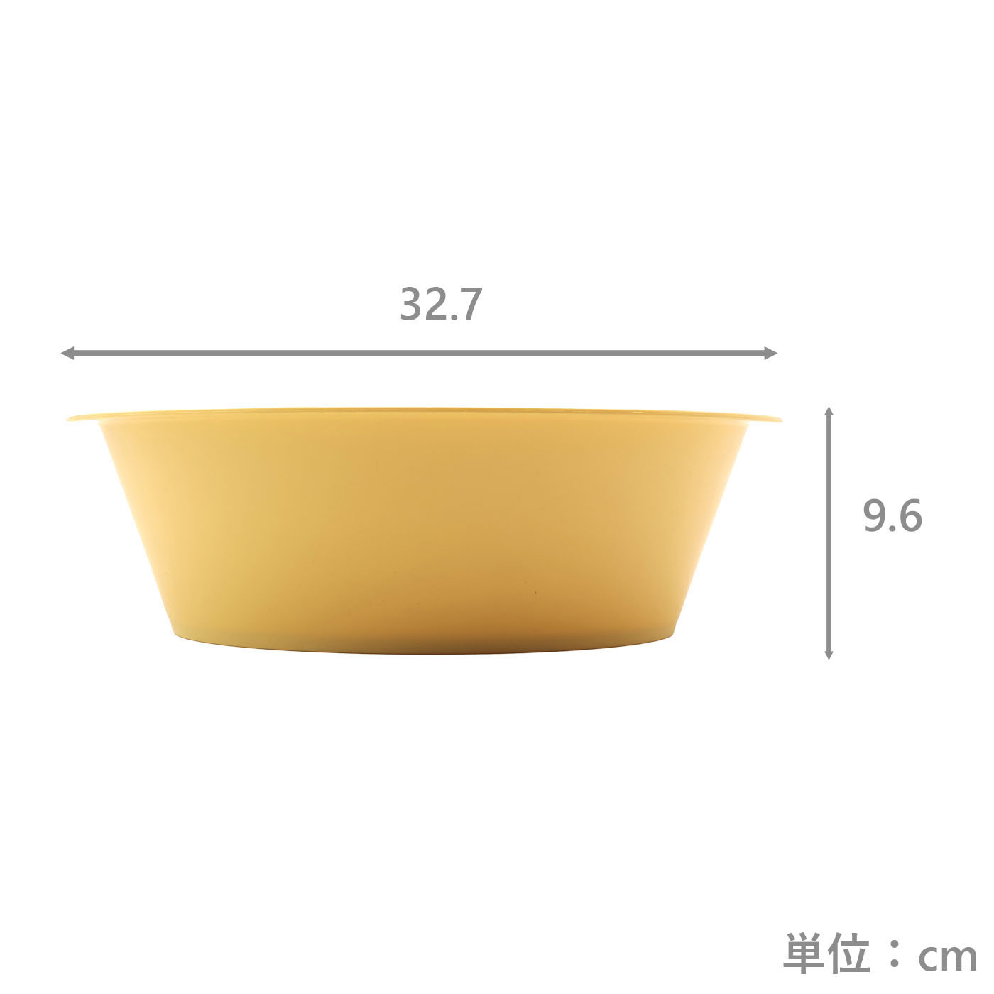 21シンプル洗面器　YE