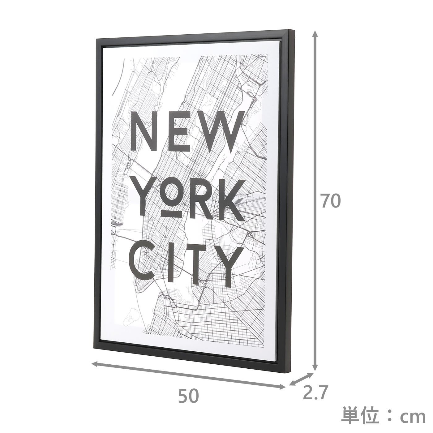 アートボード　MAP　NYC　BK