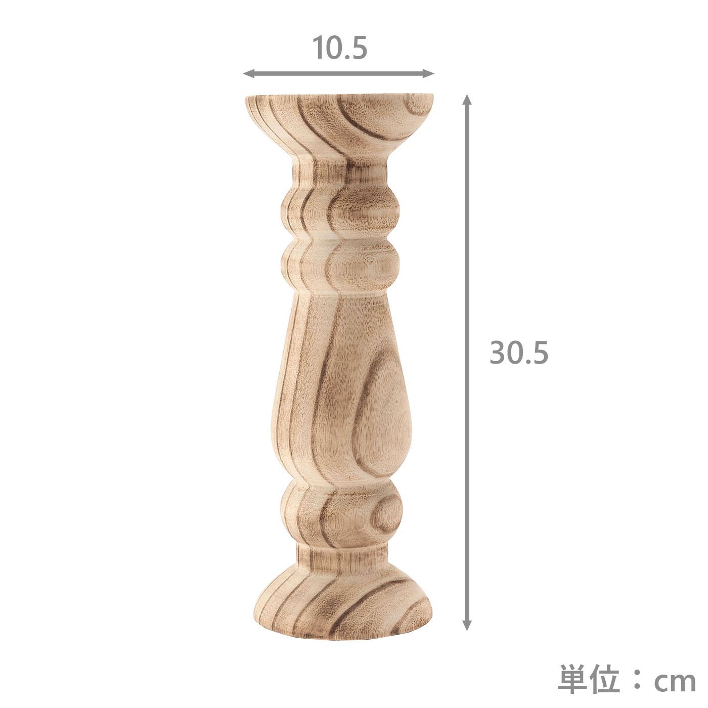 木製キャンドルスタンド　A　NA