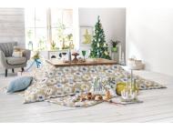 西川のコタツふとん掛 カラフルフラワー26掛