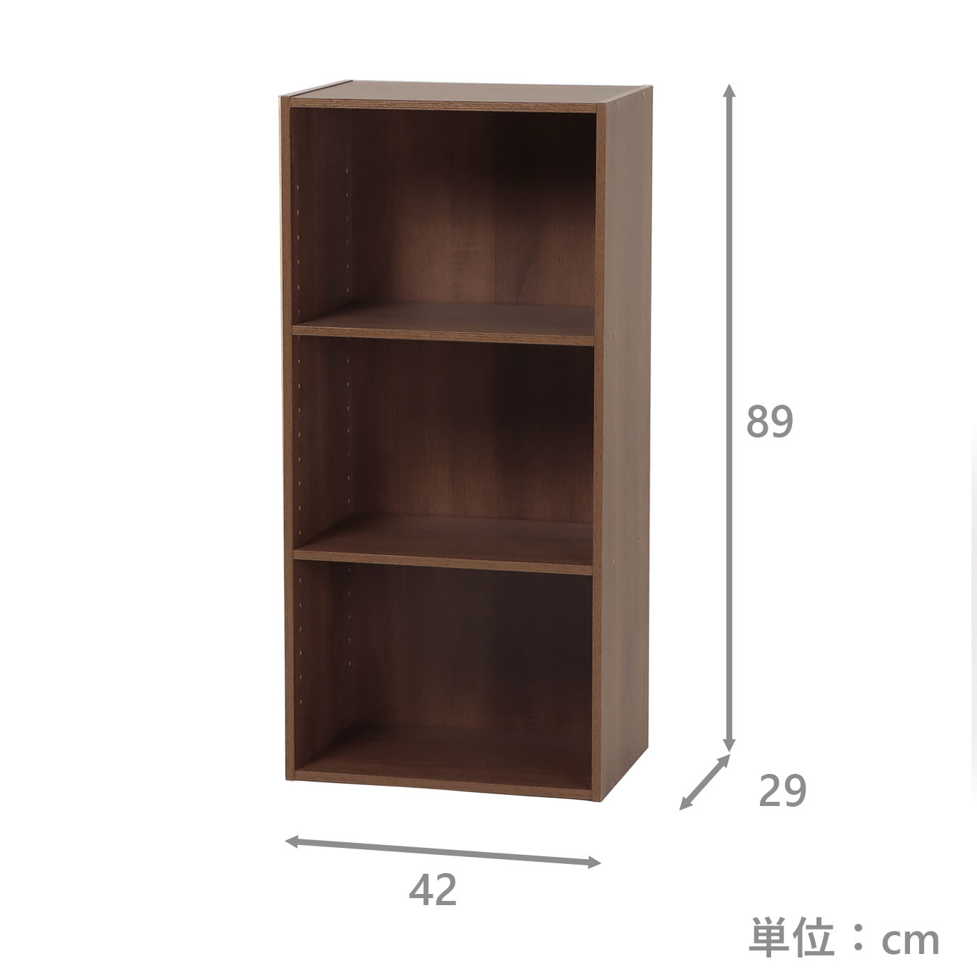 ピタッと収納ボックス　NピタボCB-3　VBR